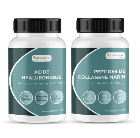 Peptides de Collagène Marin et Acide Hyaluronique